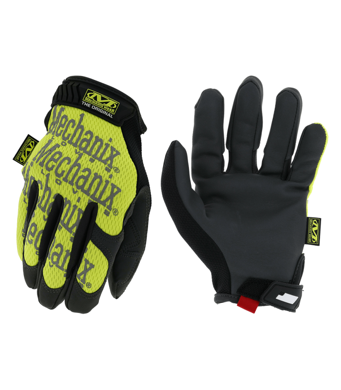 ΓΑΝΤΙΑ MECHANIX, The Original, Hi-Viz Yellow, Size-LG