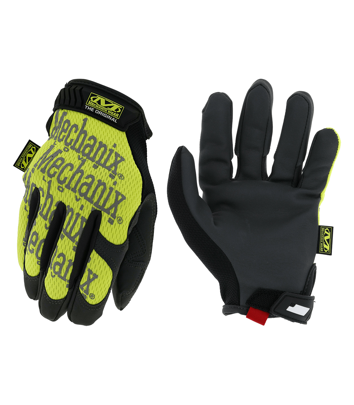 ΓΑΝΤΙΑ MECHANIX, The Original, Hi-Viz Yellow, Size-LG