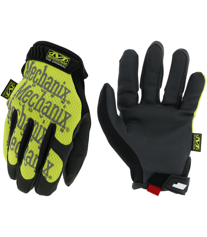 ΓΑΝΤΙΑ MECHANIX, The Original, Hi-Viz Yellow, Size-MD