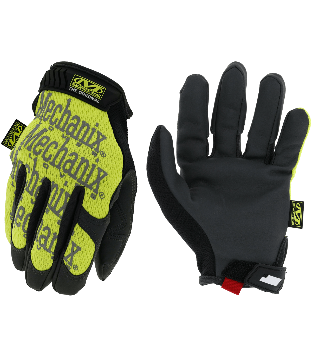 ΓΑΝΤΙΑ MECHANIX, The Original, Hi-Viz Yellow, Size-MD