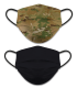 ΜΑΣΚΑ ΠΡΟΣΤΑΣΙΑΣ ΠΡΟΣΩΠΟΥ , Δύο Όψεων , Black-Camo