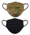 ΜΑΣΚΑ ΠΡΟΣΤΑΣΙΑΣ ΠΡΟΣΩΠΟΥ , Δύο Όψεων , Black-Camo