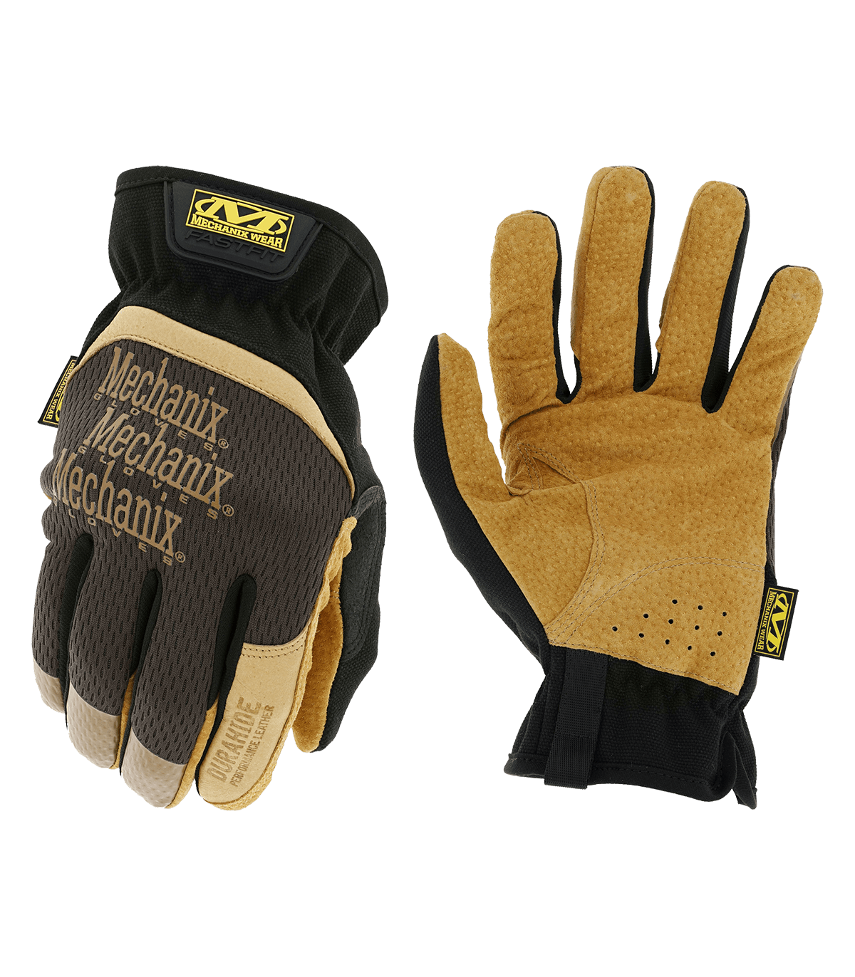 ΓΑΝΤΙΑ MECHANIX, Fastfit, Leather, Durahide, LG