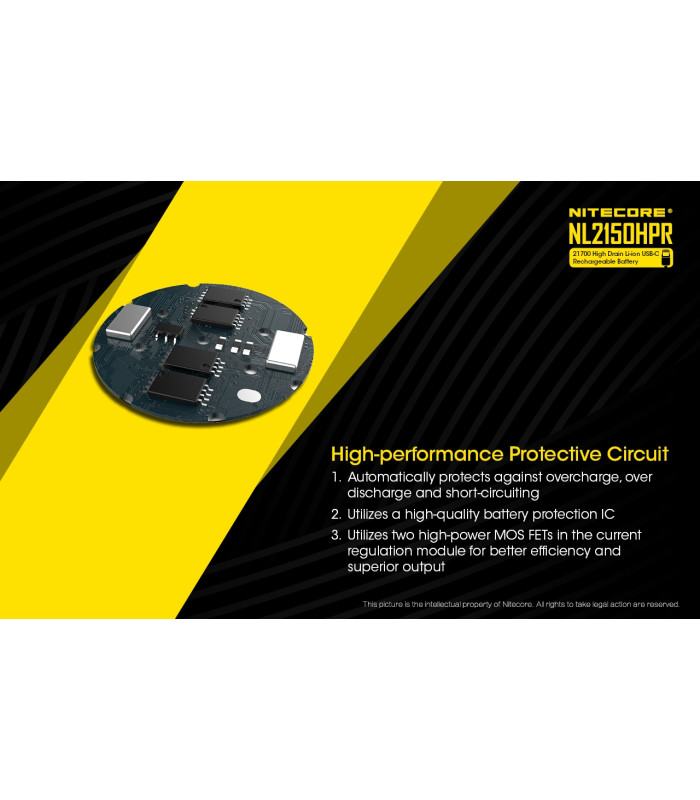 ΜΠΑΤΑΡΙΑ NITECORE 21700/ 5000mAh / HPR (τιμή τεμαχίου)