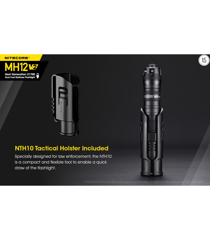 ΦΑΚΟΣ LED NITECORE MULTI TASK HYBRID MH12V2,1200lumens