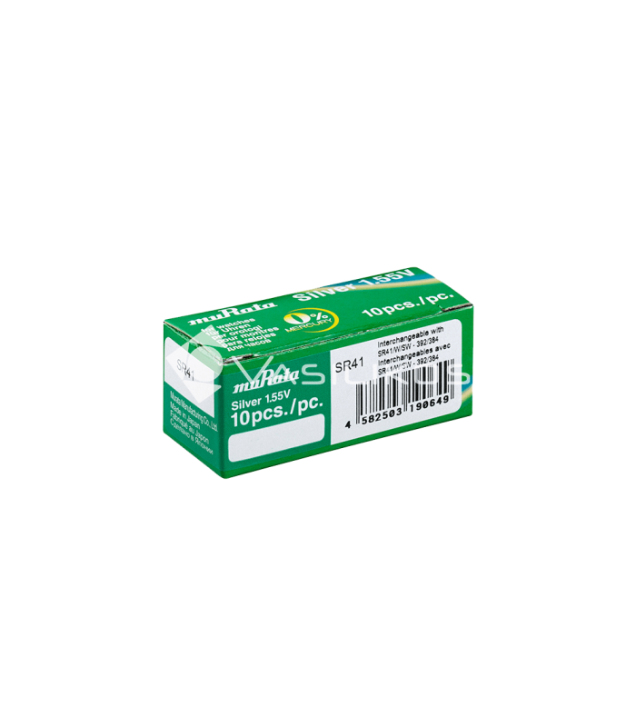 ΜΠΑΤΑΡΙΑ MURATA 1.5v SR41/384/392 (τιμή τεμαχίου)