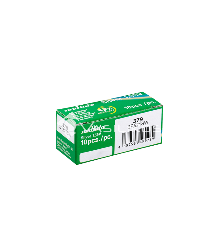 ΜΠΑΤΑΡΙΑ MURATA 1.5v SR521/379 (τιμή τεμαχίου)
