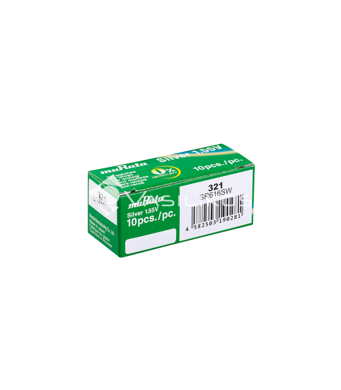 ΜΠΑΤΑΡΙΑ MURATA 1.5v SR621/364 (τιμή τεμαχίου)