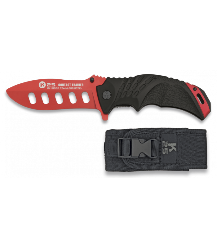 Σουγιάς K25, Training Pro Knife, Rubber, Red, 19963