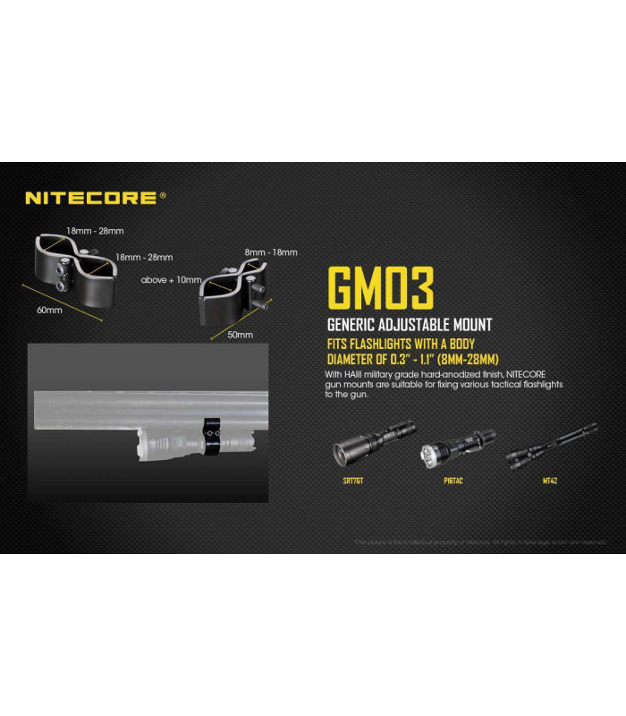NITECORE GM03 MOUNT