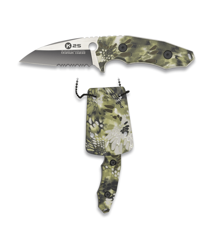 ΜΑΧΑΙΡΙ K25, G10 GREEN PTH CAMO