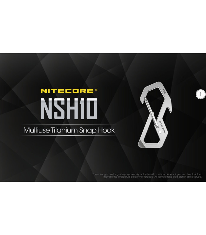 ΚΡΙΚΟΣ TITANIOY NITECORE NSH10, Πολυχρηστικός