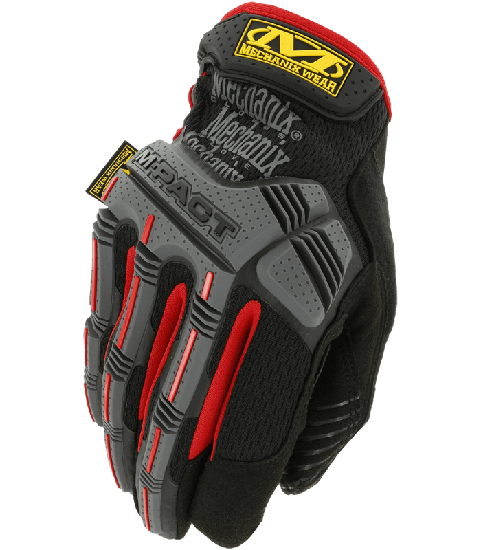 ΓΑΝΤΙΑ MECHANIX, M-pact, Black/RED , Size XL