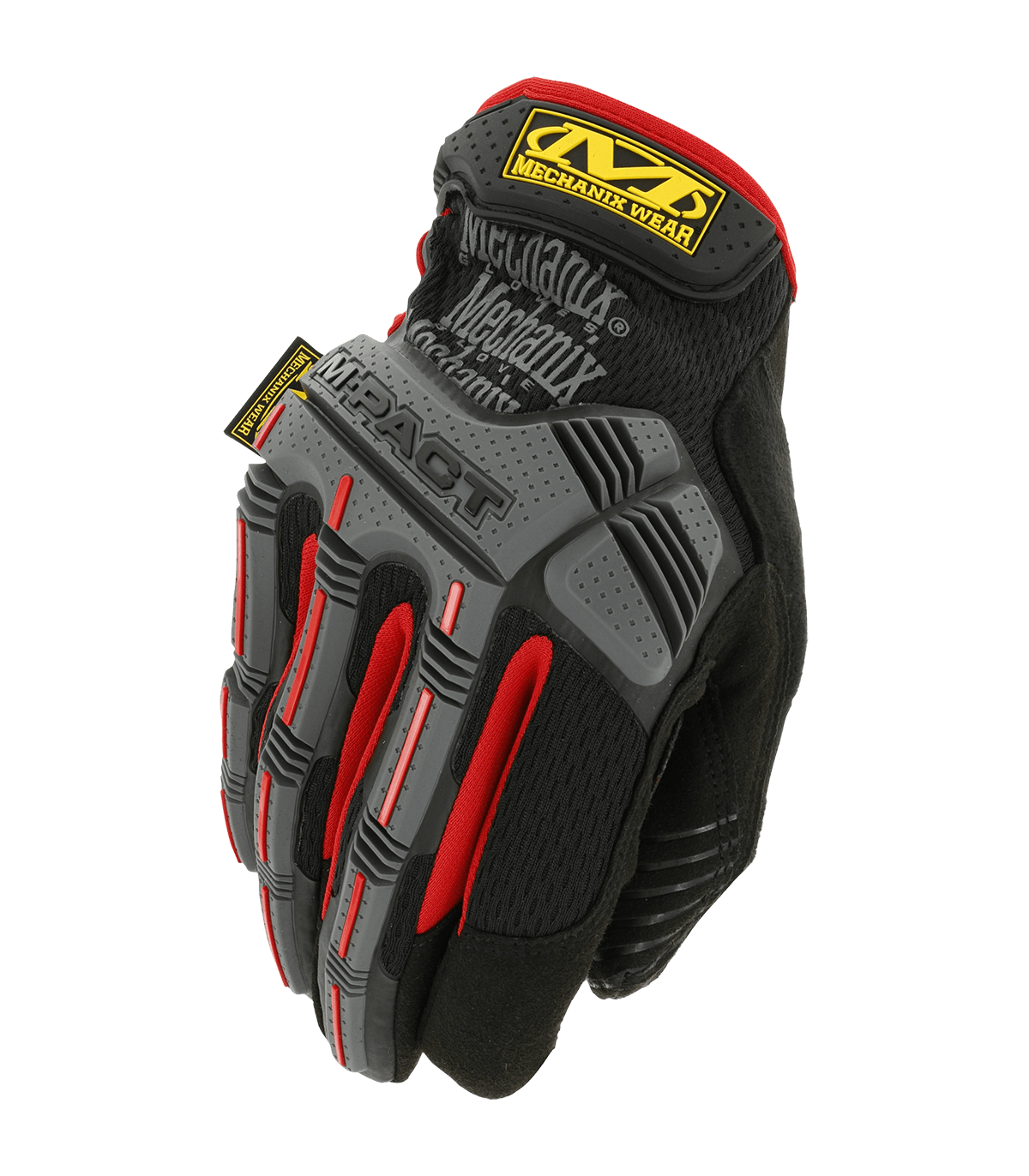 ΓΑΝΤΙΑ MECHANIX, M-pact, Black/RED , Size XL