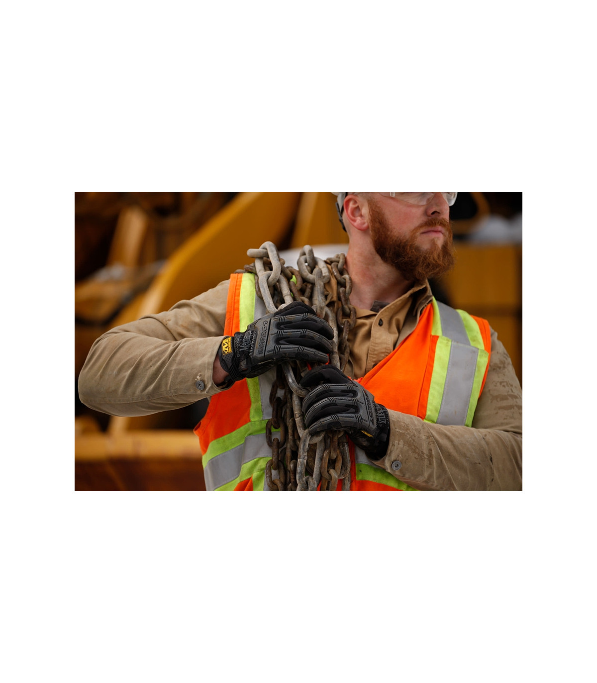 ΓΑΝΤΙΑ MECHANIX, M-pact, Black/RED , Size LG