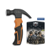Σφυρί κοντό ALBAINOX, Mini-hammer Black/orange 16 cm