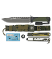 ΜΑΧΑΙΡΙ K25, Tactical Knife, THUNDER I - SERIE ENERGY, Πράσινο