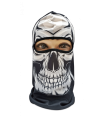 BALACLAVA, Polyester, Σκελετός, Λευκή