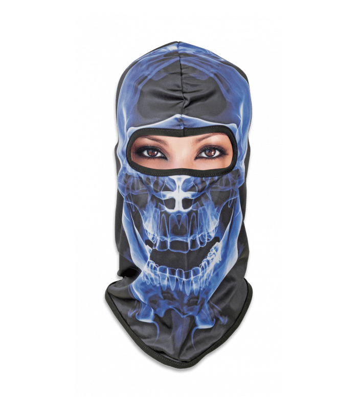 BALACLAVA, Polyester, Σκελετός, Μπλε