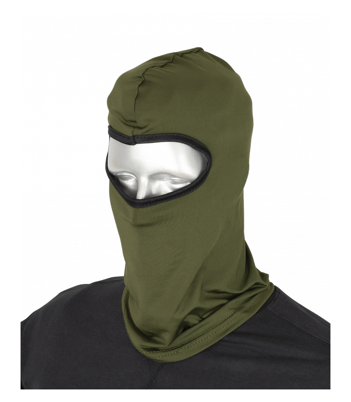 BALACLAVA, Polyester, Μονόχρωμη, Πράσινη