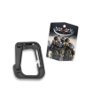 Κρίκος Carabiner Albainox συνθετικός Black