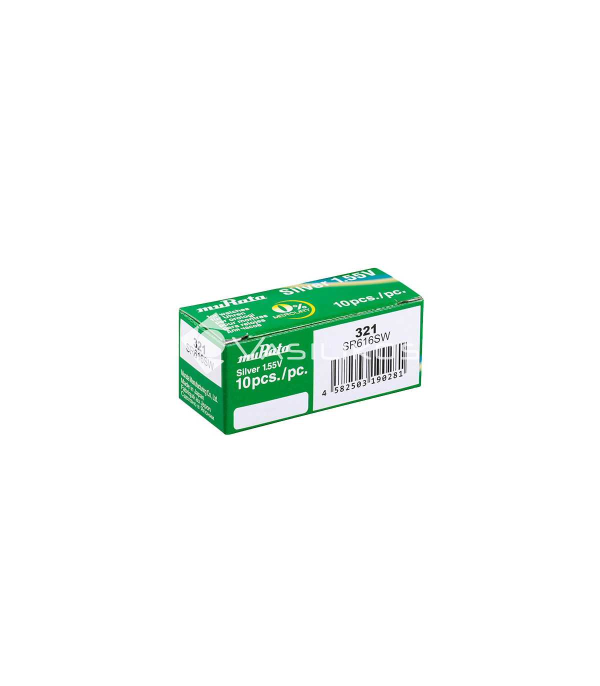 ΜΠΑΤΑΡΙΑ MURATA 1.5v SR616/321 (τιμή τεμαχίου)