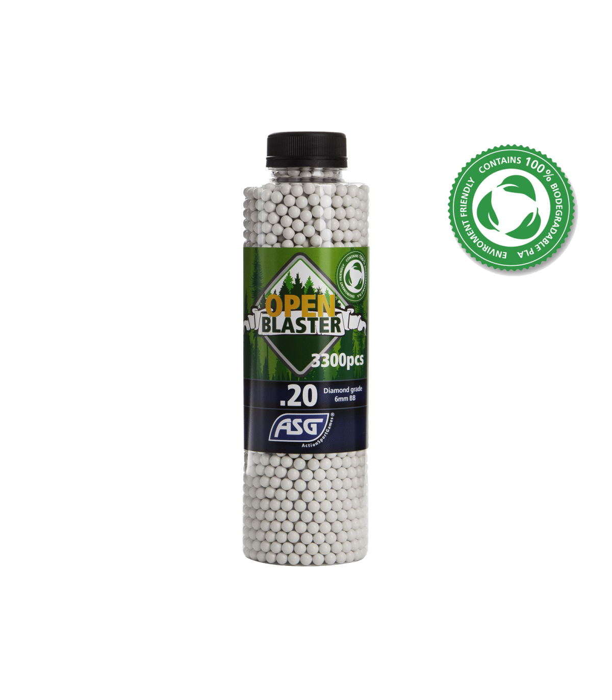 ΜΠΙΛΙΕΣ SOFT OPEN BLASTER 0.20g / 3300pcs