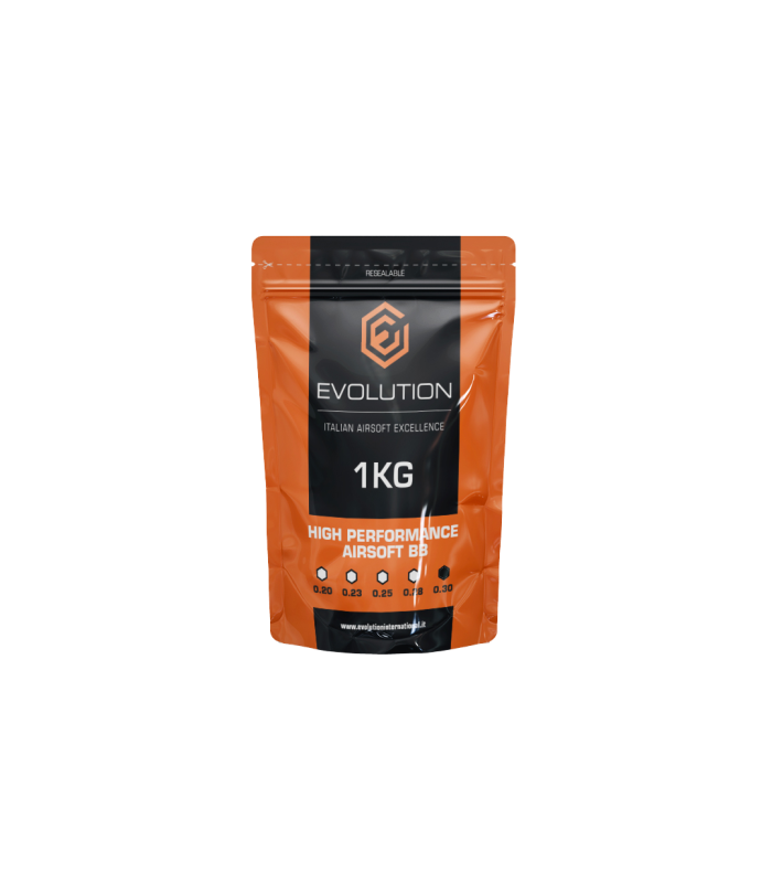 ΜΠΙΛΙΕΣ SOFT EVOLUTION High Performance BBs, 0.30g / 3335 pcs. bag (1kg)