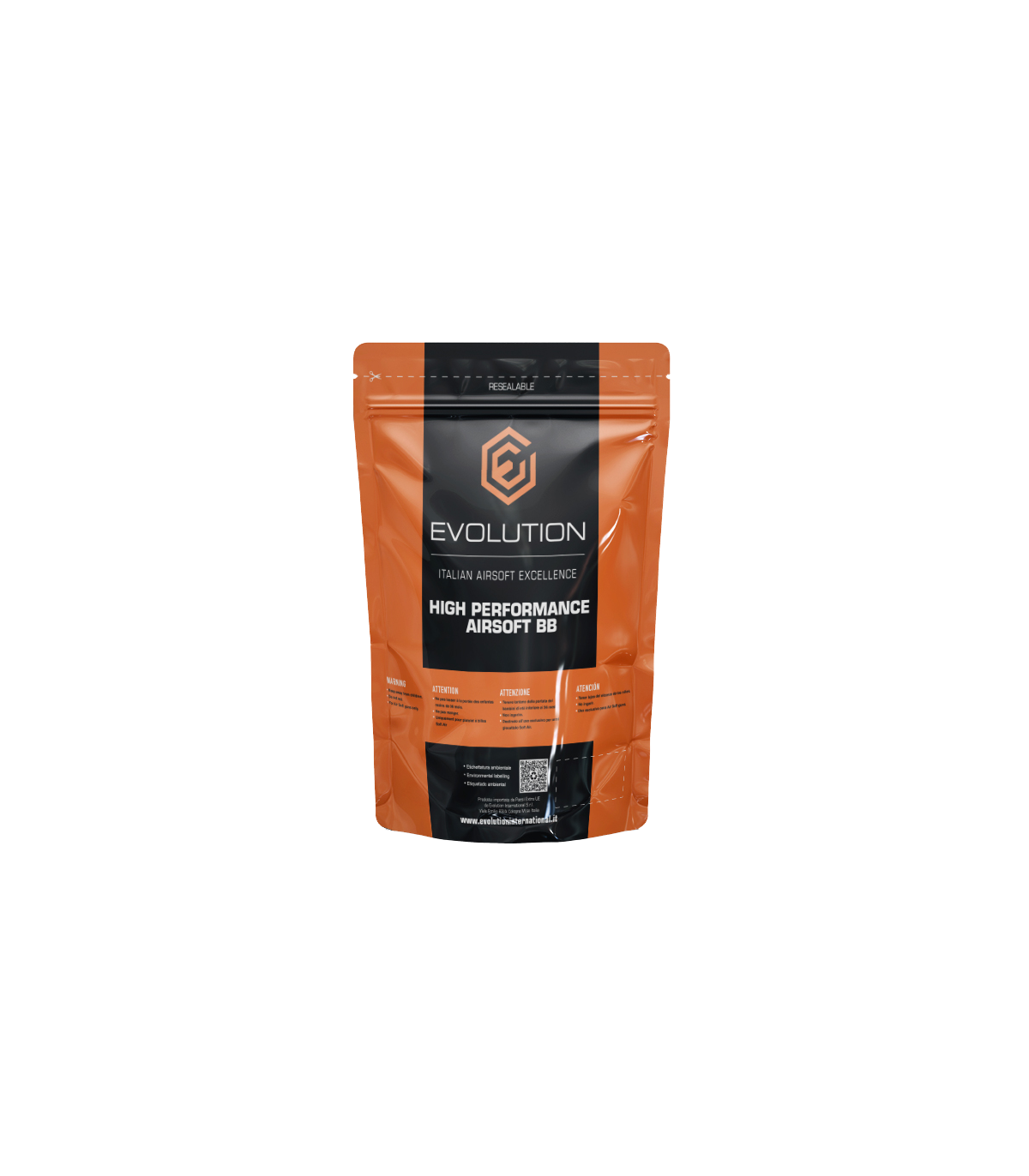 ΜΠΙΛΙΕΣ SOFT EVOLUTION High Performance BBs, 0.30g / 3335 pcs. bag (1kg)
