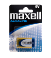 ΜΠΑΤΑΡΙΑ MAXELL Alkaline, 6LR61, 9V, BL1 (τιμή τεμαχίου)