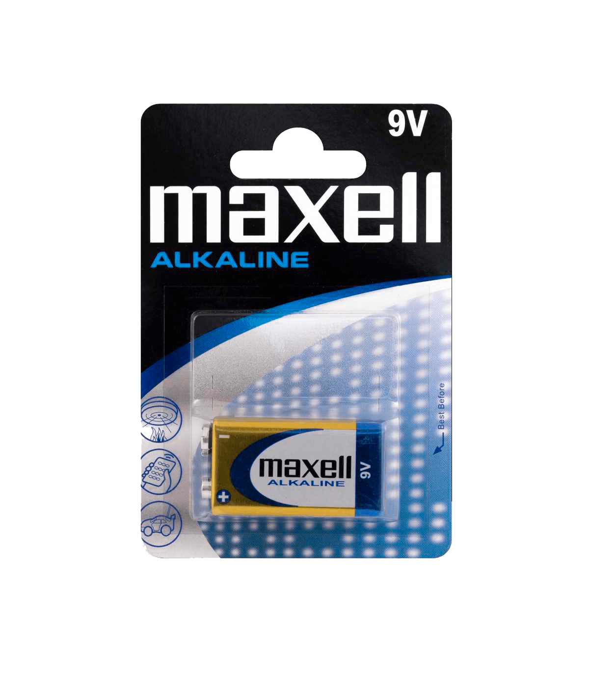 ΜΠΑΤΑΡΙΑ MAXELL Alkaline, 6LR61, 9V, BL1 (τιμή τεμαχίου)