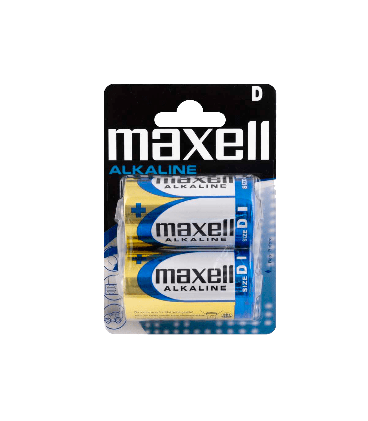**ΜΠΑΤΑΡΙΑ MAXELL Alkaline, LR20, D, BL2 (τιμή τεμαχίου)
