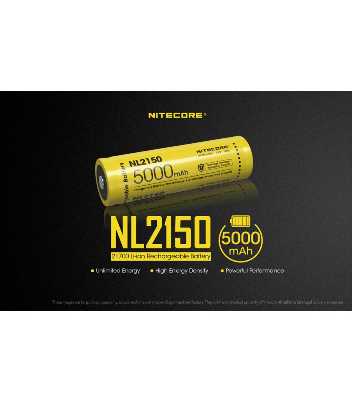 ΜΠΑΤΑΡΙΑ NITECORE 21700/ 5000mAh (τιμή τεμαχίου)
