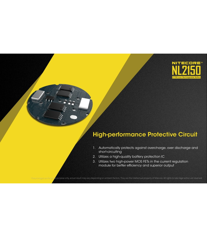 ΜΠΑΤΑΡΙΑ NITECORE 21700/ 5000mAh (τιμή τεμαχίου)