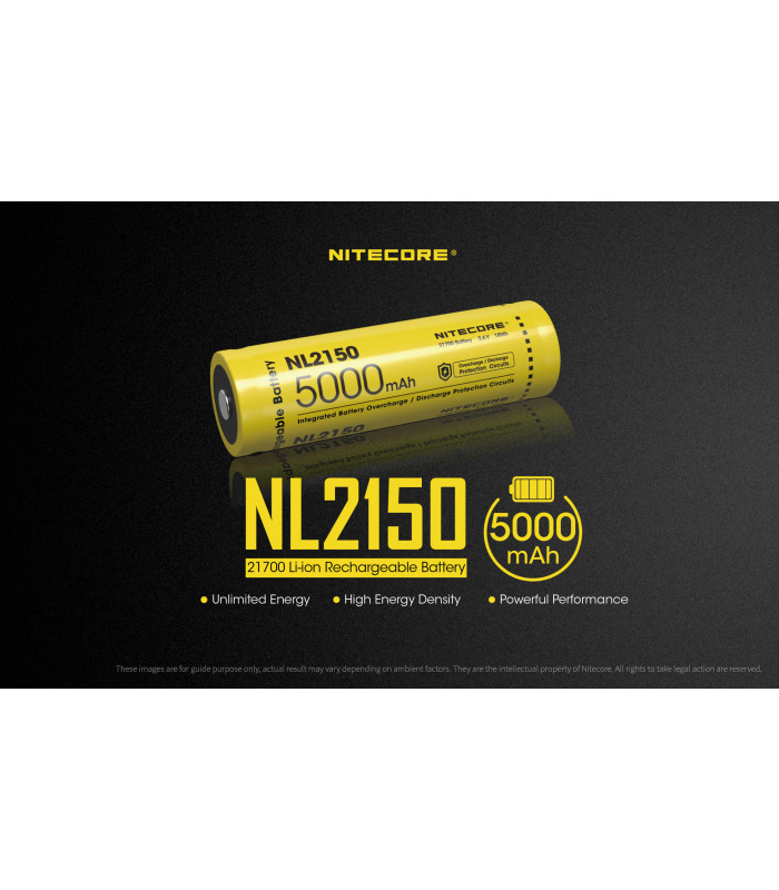 ΜΠΑΤΑΡΙΑ NITECORE 21700/ 5000mAh (τιμή τεμαχίου)