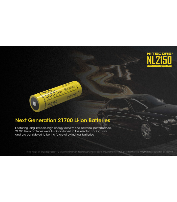 ΜΠΑΤΑΡΙΑ NITECORE 21700/ 5000mAh (τιμή τεμαχίου)