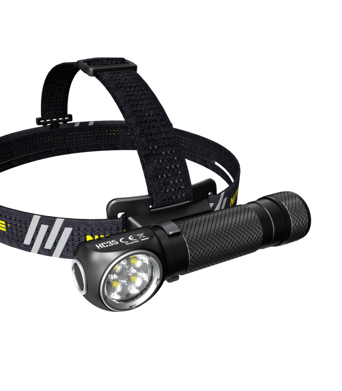 ΦΑΚΟΣ LED NITECORE HEADLAMP HC35, Rechargable 2700Lumens + 4000ma 21700 batt