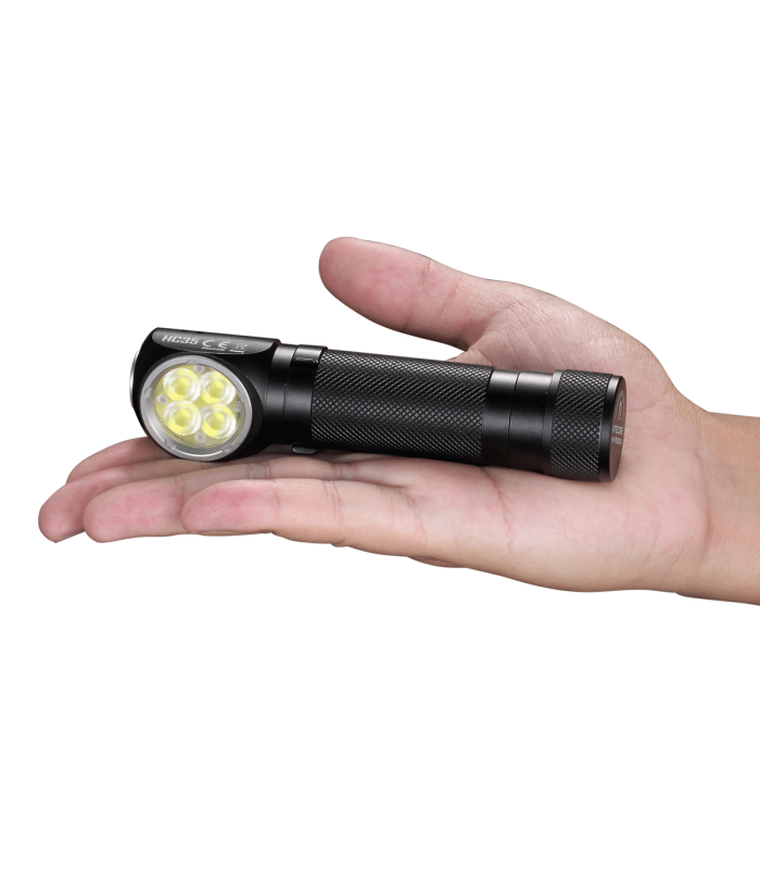 ΦΑΚΟΣ LED NITECORE HEADLAMP HC35, Rechargable 2700Lumens + 4000ma 21700 batt