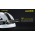 ΦΑΚΟΣ LED NITECORE HEADLAMP HC35, Rechargable 2700Lumens + 4000ma 21700 batt