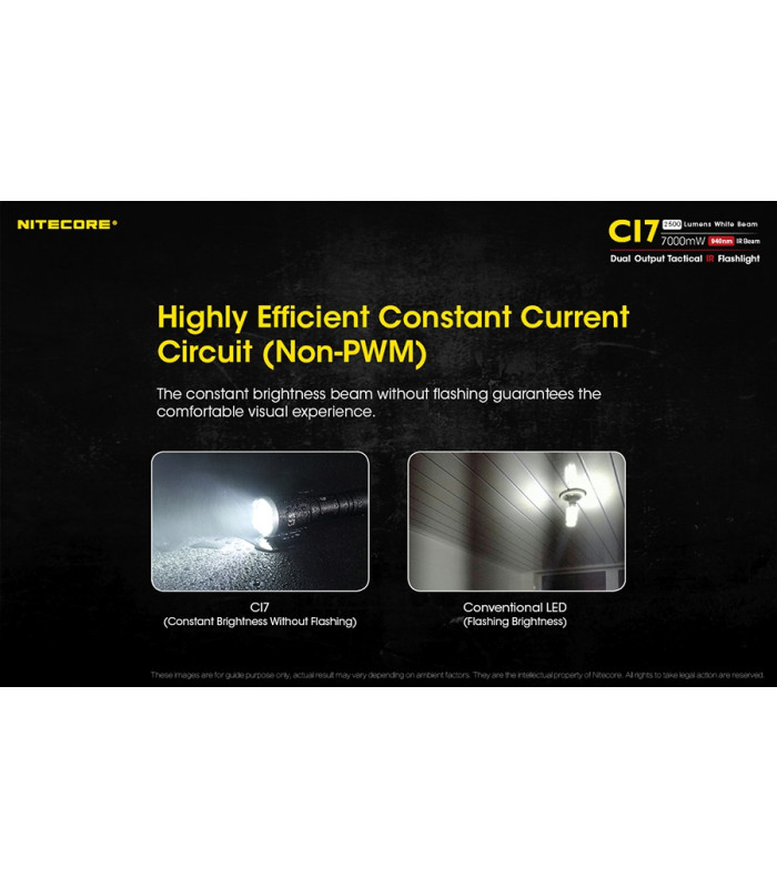 ΦΑΚΟΣ LED NITECORE CAMELEON Ci7