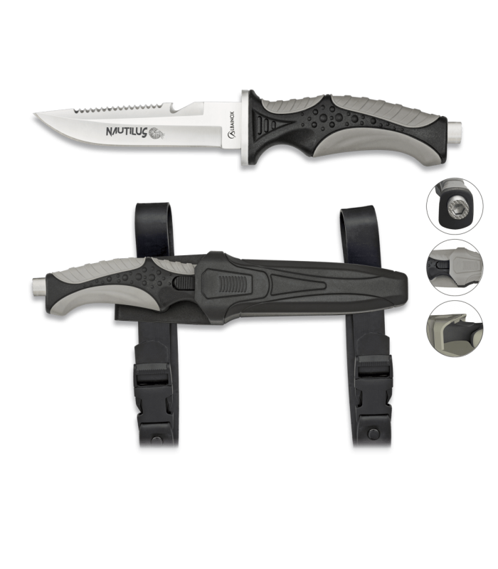 ΜΑΧΑΙΡΙ ALBAINOX, ΚΑΤΑΔΥΣΕΩΝ NAUTILUS - GREY 32351