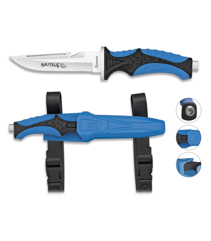 ΜΑΧΑΙΡΙ ALBAINOX, ΚΑΤΑΔΥΣΕΩΝ NAUTILUS - BLUE 32349
