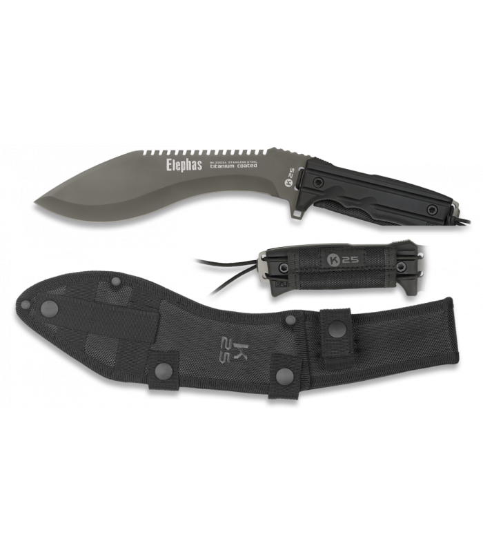 ΜΑΧΑΙΡΙ K25, Tactical Knife, MACHETE ELEPHAS, 32024