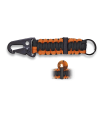 ΜΠΡΕΛΟΚ PARACORD Albainox, Barbaric, με πυρόλυθο, Orange-Black