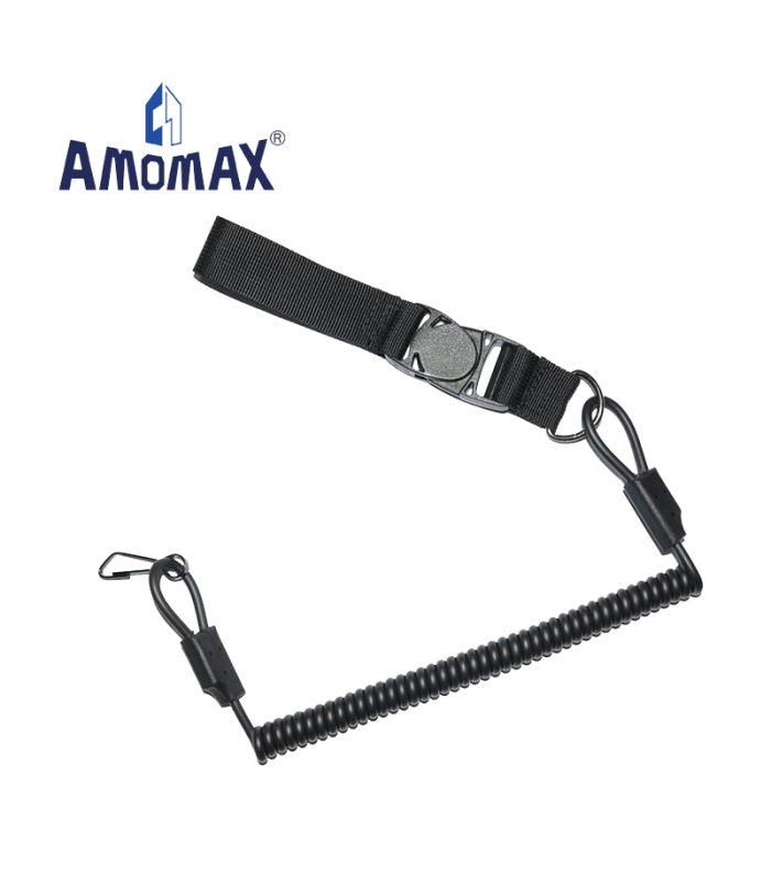 ΣΠΙΡΑΛ ΑΝΑΡΤΗΣΗΣ AMOMAX για ΑΣΦΑΛΙΣΗ ΠΙΣΤΟΛΙΟΥ - Black