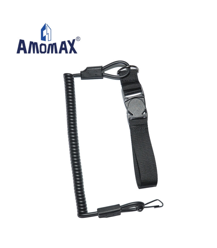 ΣΠΙΡΑΛ ΑΝΑΡΤΗΣΗΣ AMOMAX για ΑΣΦΑΛΙΣΗ ΠΙΣΤΟΛΙΟΥ - Black