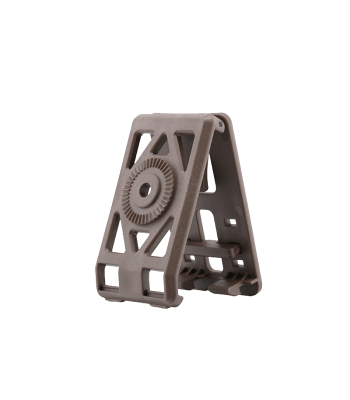 ΚΛΙΠ ΖΩΝΗΣ AMOMAX Molle & Belt clip, πλάτος 1"- 2"- FDE