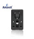 ΚΛΙΠ ΖΩΝΗΣ AMOMAX Molle & Belt clip, πλάτος 1"- 2"- Black