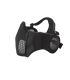 ΜΑΣΚΑ SOFT Mesh, Ear Protection, Metal, Lower Half, Black