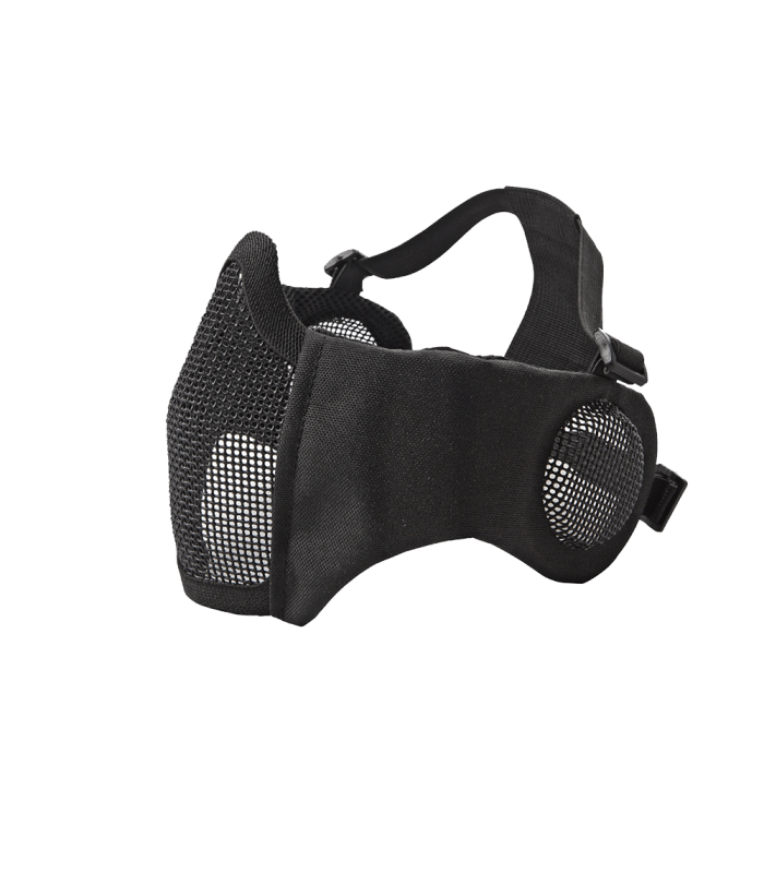 ΜΑΣΚΑ SOFT Mesh, Ear Protection, Metal, Lower Half, Black